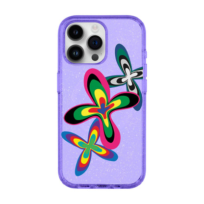 COLOR FLOWER-iPhone 14 Pro Max Shiny Kılıf MagSafe Özellikli