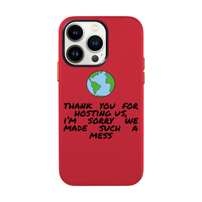 MESS-iPhone 13 Pro Leather Kılıf