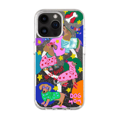 DOG MOM-iPhone 14 Pro Max Shiny Kılıf MagSafe Özellikli