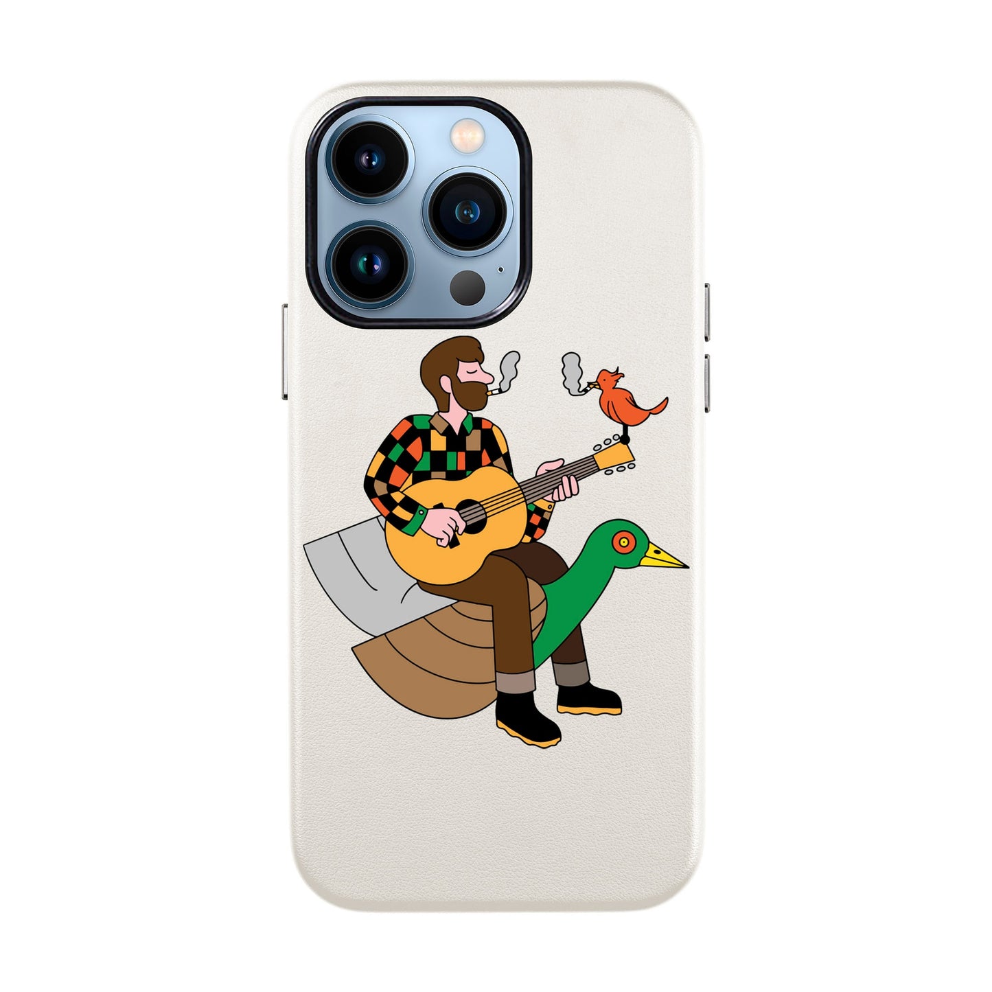 BIRDS OF A FEATHER-iPhone 13 Pro Leather Kılıf