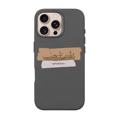 SPREAD LOVE-iPhone 16 Pro Max Leather Premium Kılıf MagSafe Özellikli