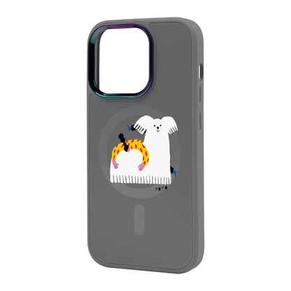 FANCY DOG-iPhone 13 Pro Vigor Kılıf MagSafe Özellikli