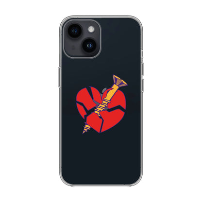 BROKEN HEART-iPhone 14 Solid Kılıf