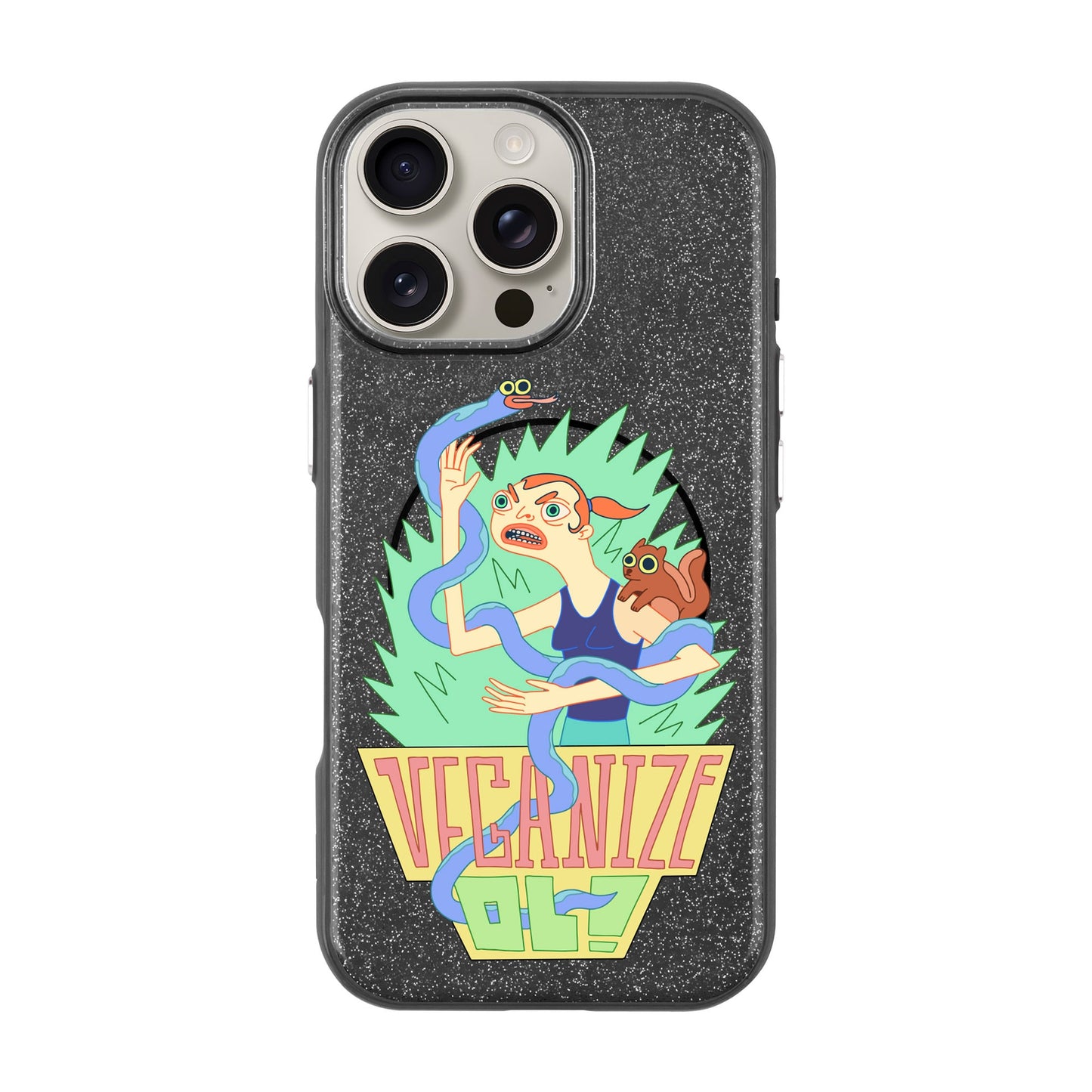 VEGANİZE-iPhone 16 Pro Max Radiant Kılıf MagSafe Özellikli