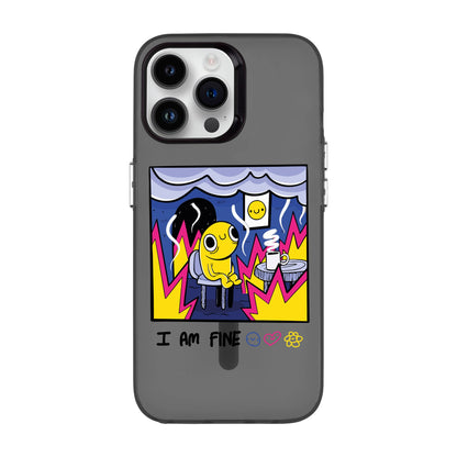 I AM FINE-iPhone 13 Pro Max Hold Kılıf MagSafe Özellikli