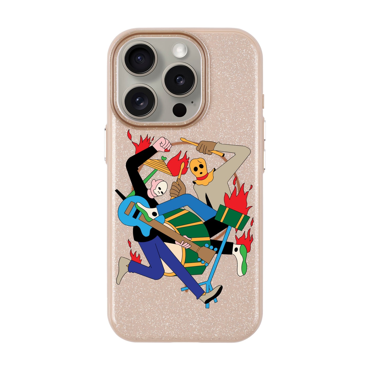 MONSTER MASH-Radiant Kılıf MagSafe Özellikli - iPhone 15 Pro