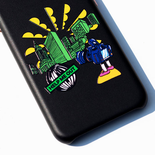 HELP ME OUT-iPhone Xs Max Leather Kılıf