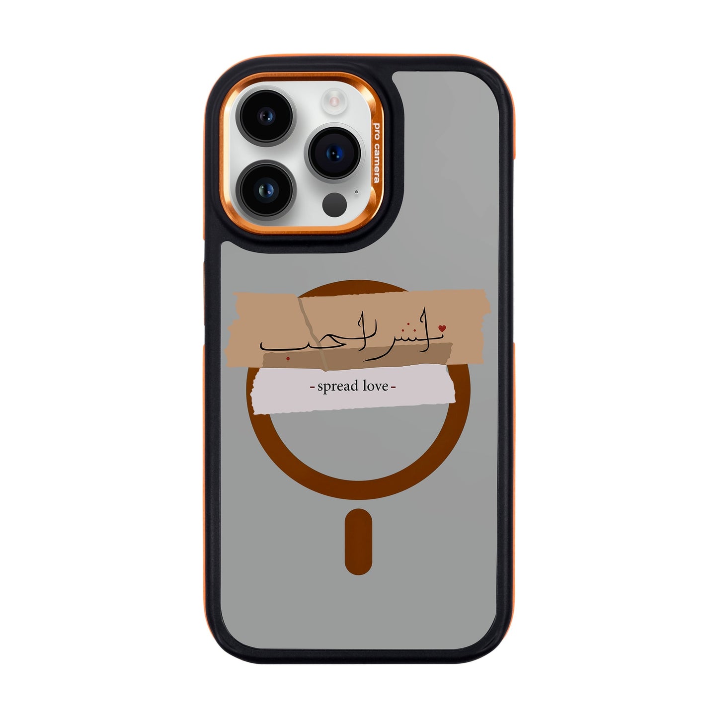 SPREAD LOVE-iPhone 14 Pro Max Dark Kılıf MagSafe Özellikli