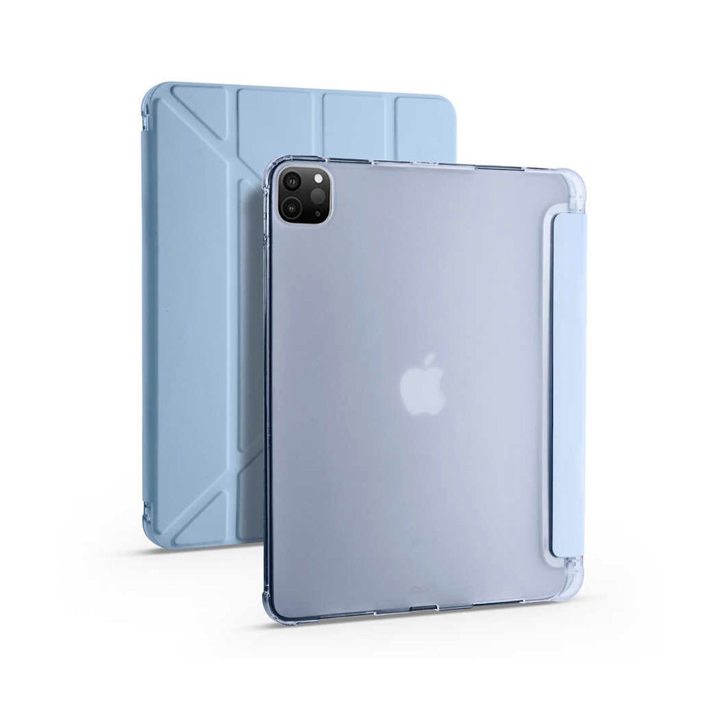 Apple iPad Pro 11 inç 2020 (2.Nesil)-Trigon Folding Kalemlikli Standlı Kılıf