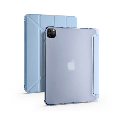 Apple iPad Pro 11 inç 2020 (2.Nesil)-Trigon Folding Kalemlikli Standlı Kılıf