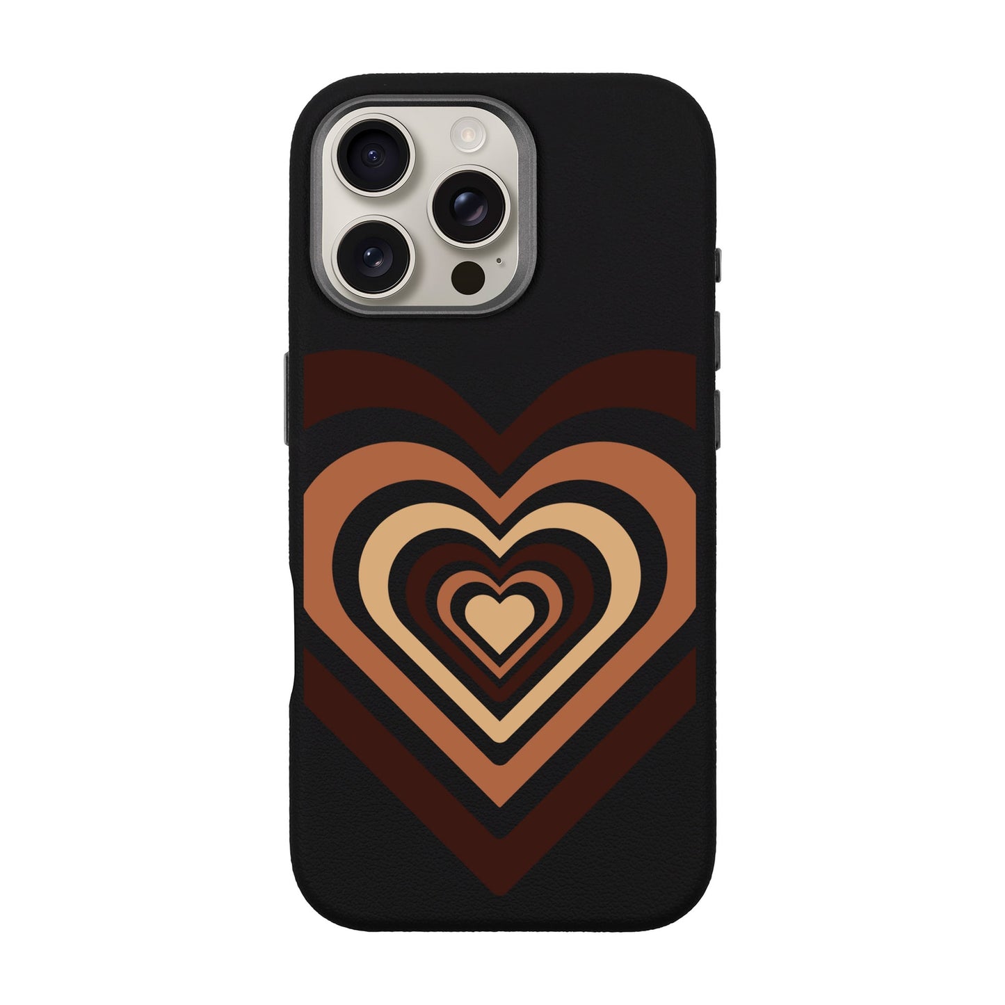 HEART-iPhone 16 Pro Max Leather Premium Kılıf MagSafe Özellikli