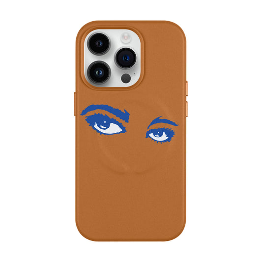 BIRDS EYE VIEW-Leather Kılıf MagSafe Özellikli - iPhone 14 Pro