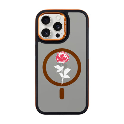 NATUREL ROSE-iPhone 15 Pro Max Dark Kılıf MagSafe Özellikli