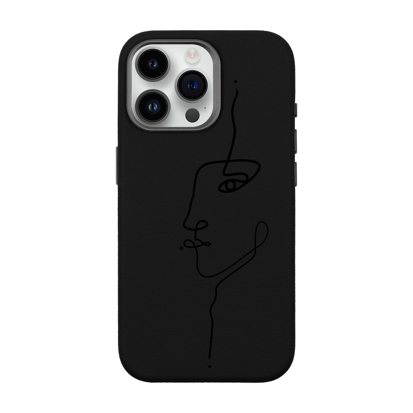 FACE-iPhone 14 Pro Max Leather Premium Kılıf MagSafe Özellikli