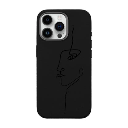 FACE-iPhone 14 Pro Max Leather Premium Kılıf MagSafe Özellikli