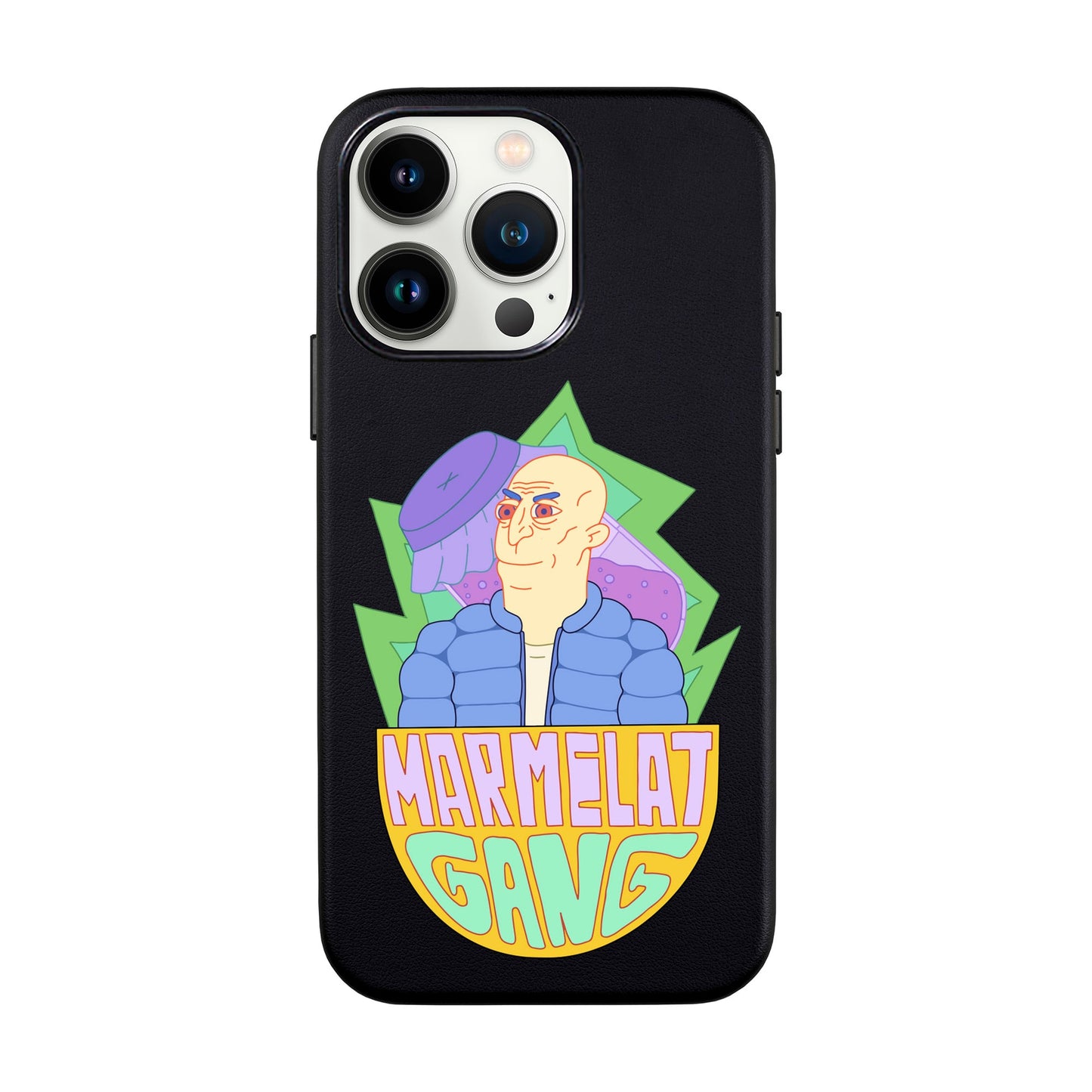 MARMELAT GANG-iPhone 13 Pro Leather Kılıf