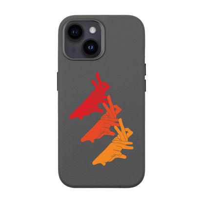BUNNY MARCH-iPhone 13 Leather Premium Kılıf MagSafe Özellikli