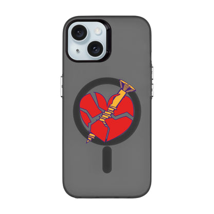 BROKEN HEART-iPhone 13 Hold Kılıf MagSafe Özellikli