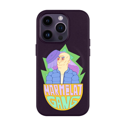 MARMELAT GANG-Leather Kılıf MagSafe Özellikli - iPhone 14 Pro