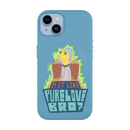 PURE LOVE-iPhone 14 Plus Leather Kılıf MagSafe Özellikli