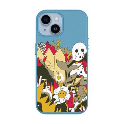 EVERYTHING IS BURNING-Leather Kılıf MagSafe Özellikli - iPhone 13