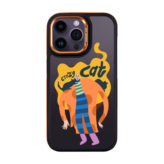 CRAZY CAT-iPhone 14 Pro Max Dark Kılıf MagSafe Özellikli