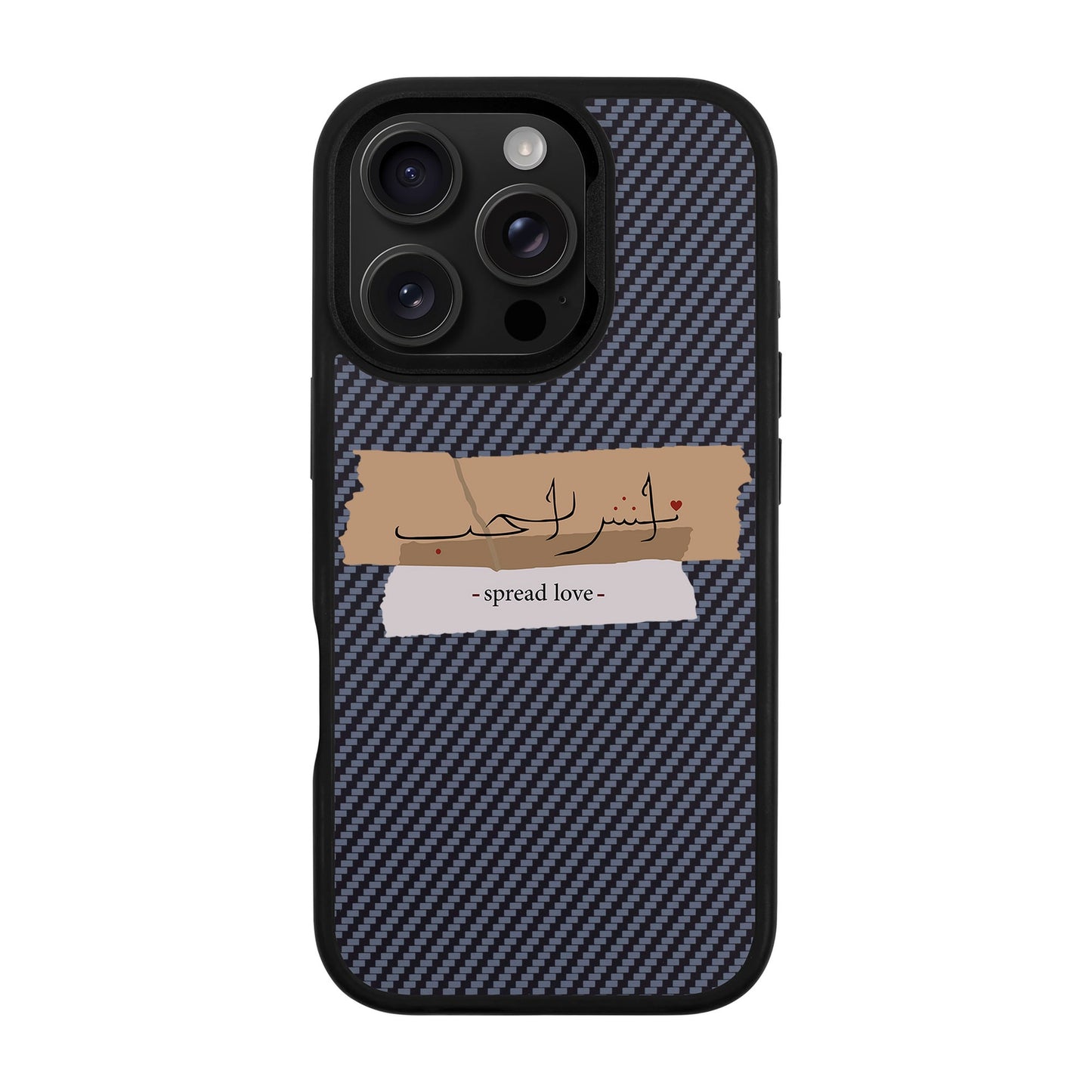 SPREAD LOVE-iPhone 16 Pro Plaid Kılıf MagSafe Özellikli