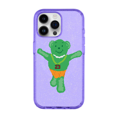 GREEN BEAR-iPhone 14 Pro Max Shiny Kılıf MagSafe Özellikli
