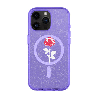 NATUREL ROSE-iPhone 14 Pro Max Shiny Kılıf MagSafe Özellikli