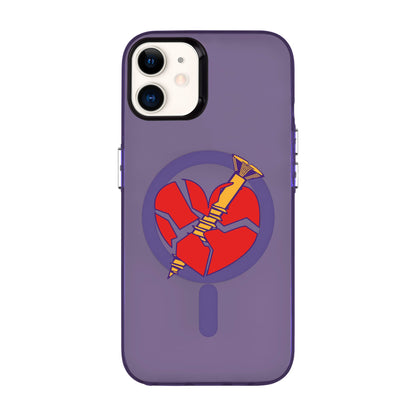 BROKEN HEART-iPhone 11 Hold Kılıf MagSafe Özellikli