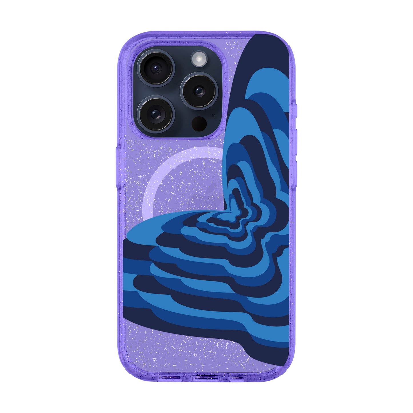 BUTTERFLY-Shiny Kılıf MagSafe Özellikli - iPhone 15 Pro