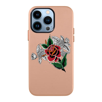 DRY ROSE-iPhone 13 Pro Max Leather Kılıf