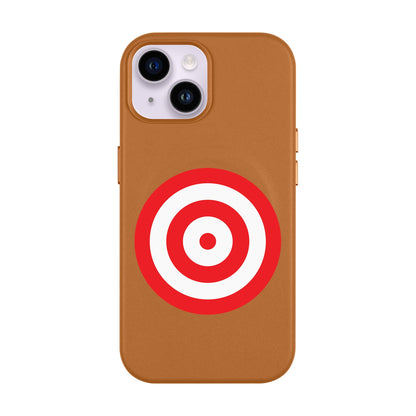 BULL'S EYE-Leather Kılıf MagSafe Özellikli - iPhone 13