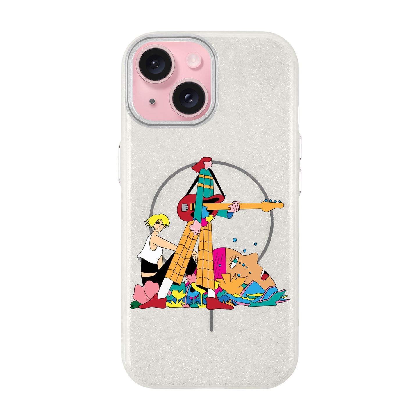 HER BAND-iPhone 15 Plus Radiant Kılıf MagSafe Özellikli