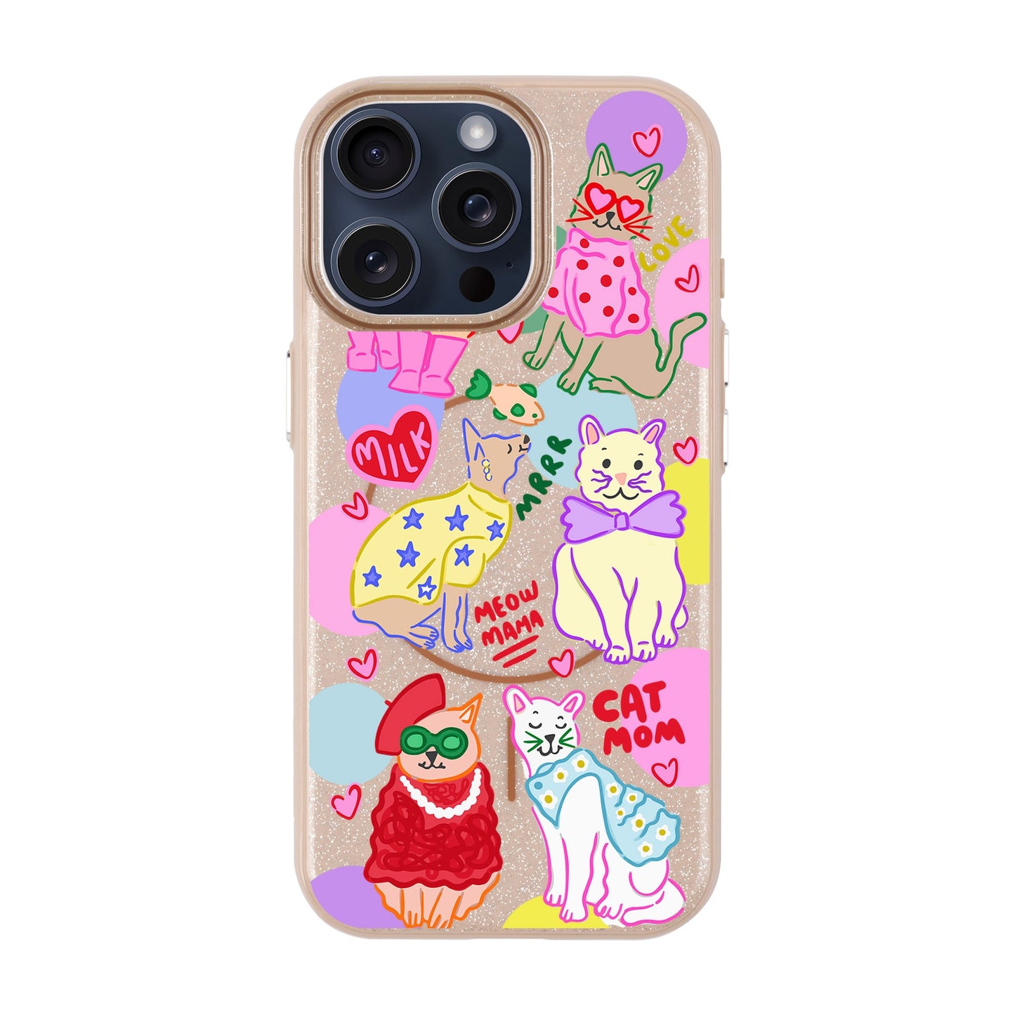 CAT MOM-iPhone 15 Pro Max Radiant Kılıf MagSafe Özellikli