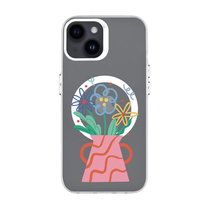 PINK VASE-iPhone 14 Hold Kılıf MagSafe Özellikli