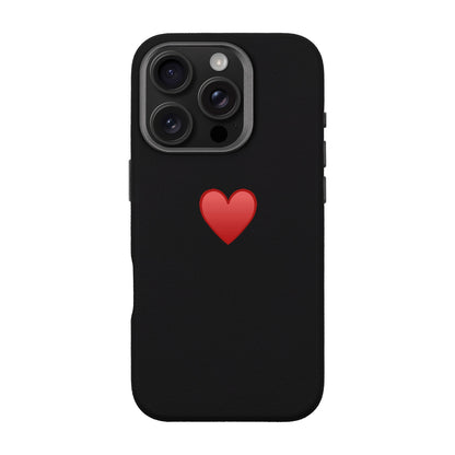 SPREAD HEART-iPhone 16 Pro Leather Premium Kılıf MagSafe Özellikli