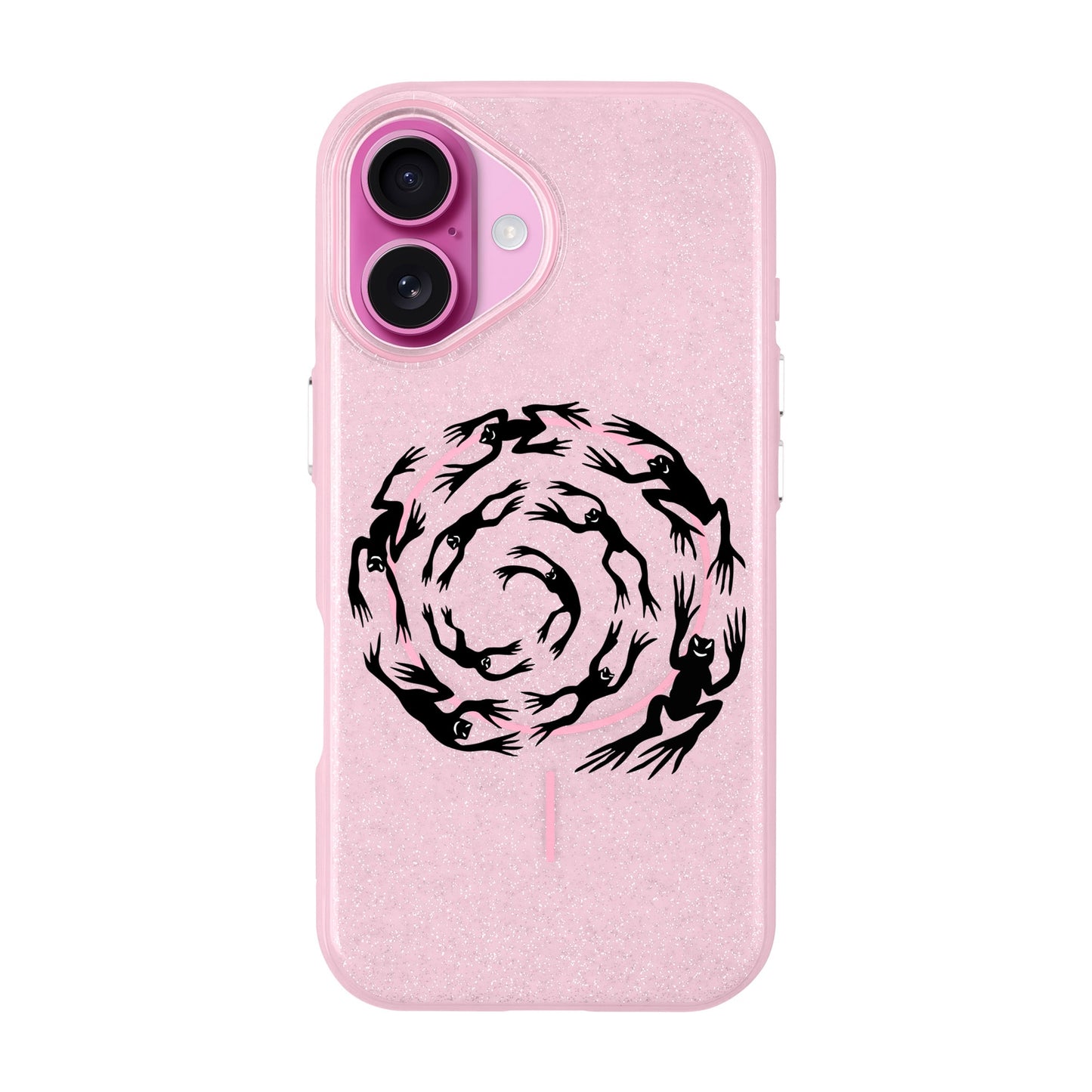 SWIRLING FROGS-iPhone 16 Radiant Kılıf MagSafe Özellikli