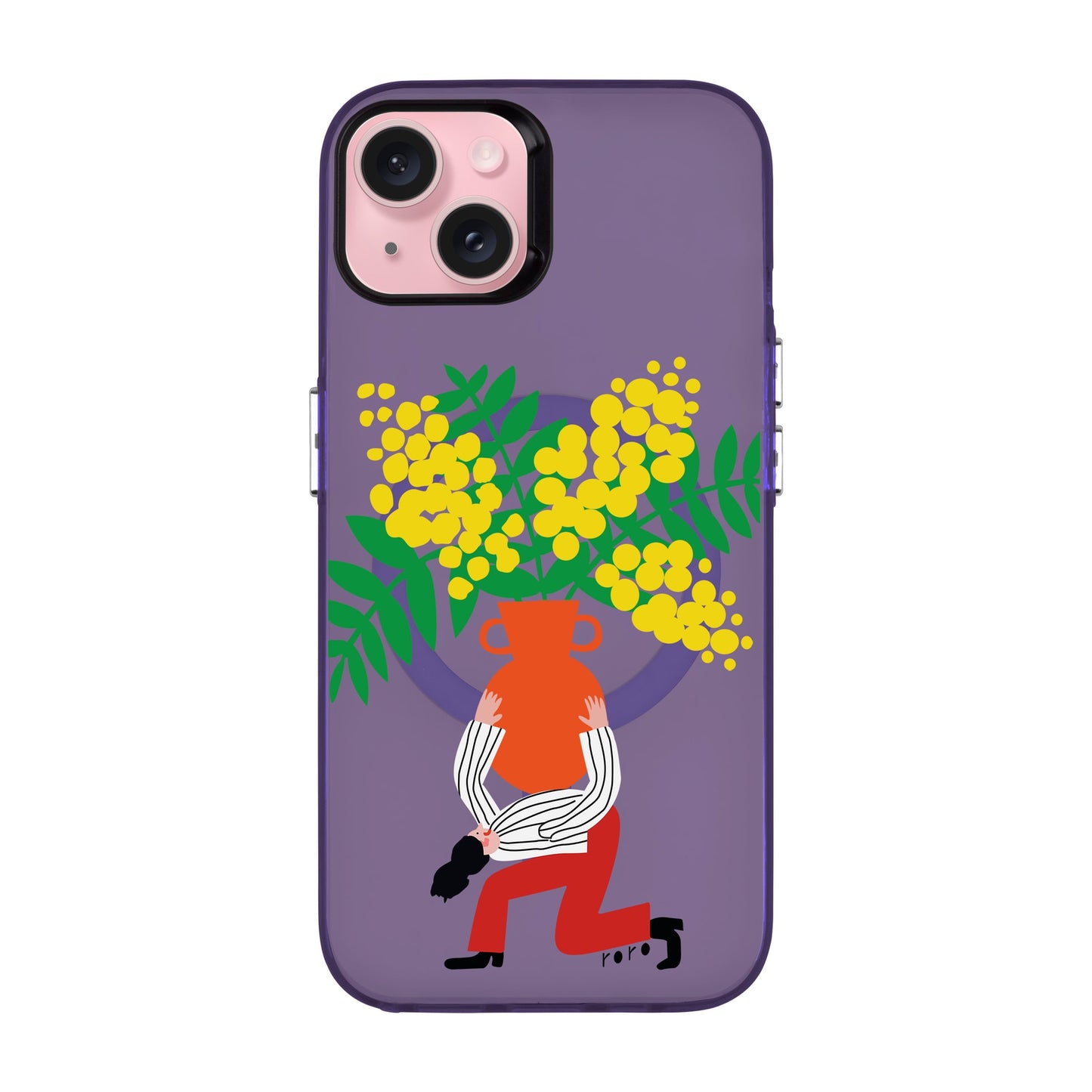 VASE-iPhone 15 Plus Hold Kılıf MagSafe Özellikli