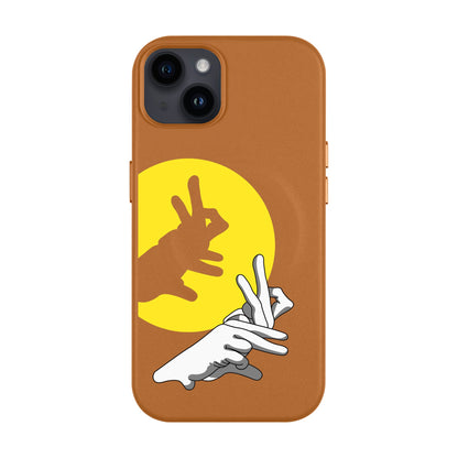 BUNNY-iPhone 14 Plus Leather Kılıf MagSafe Özellikli