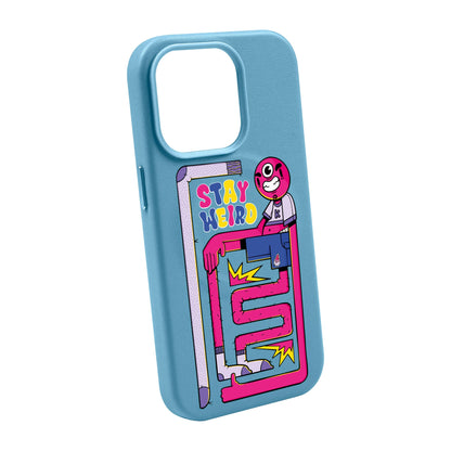 OG TOOTHY-Leather Kılıf MagSafe Özellikli - iPhone 14 Pro