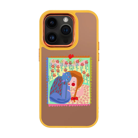KEDİ POSTA PULU-iPhone 13 Pro Proof Kılıf