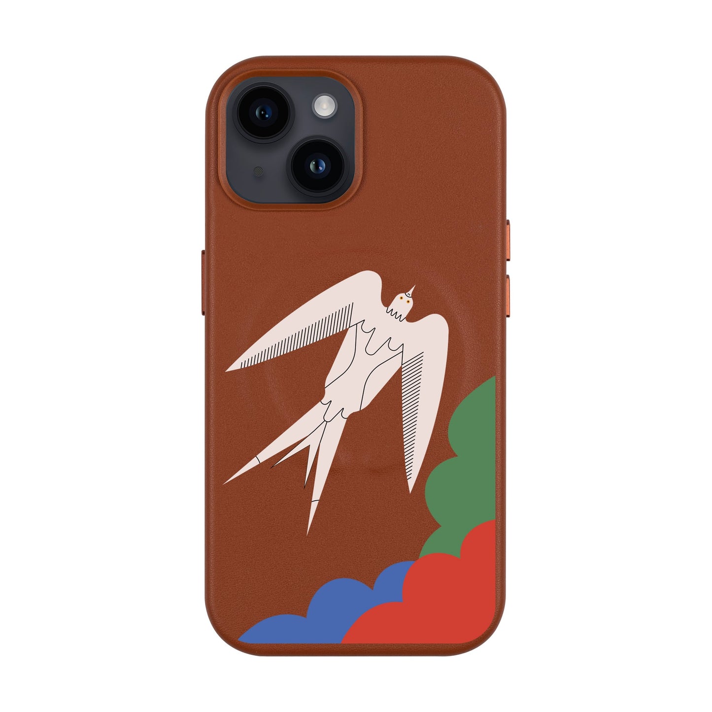 L’OISEAU LIBRE-Leather Kılıf MagSafe Özellikli - iPhone 13