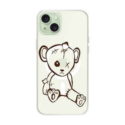 BABY BEAR-iPhone 15 Plus Solid Kılıf MagSafe Özellikli