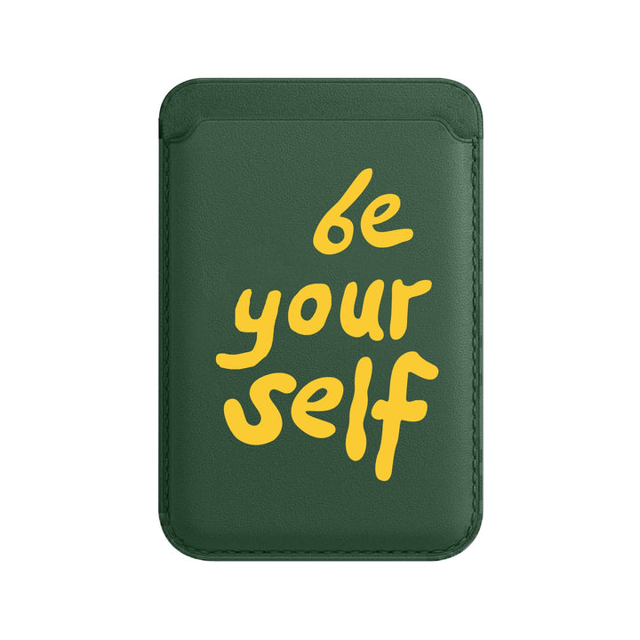 BE YOUR SELF-Leather Kartlık