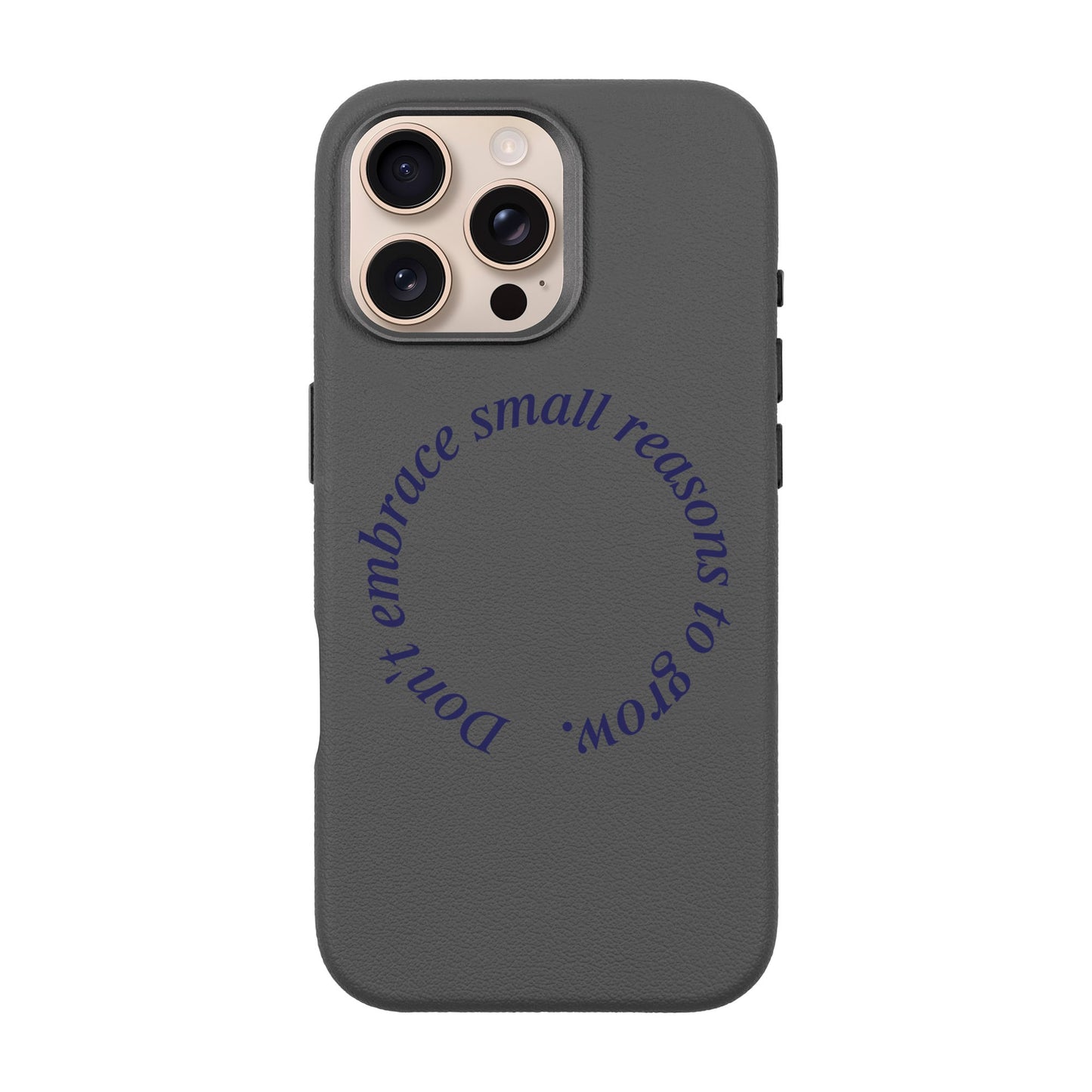 GROW-iPhone 16 Pro Max Leather Premium Kılıf MagSafe Özellikli