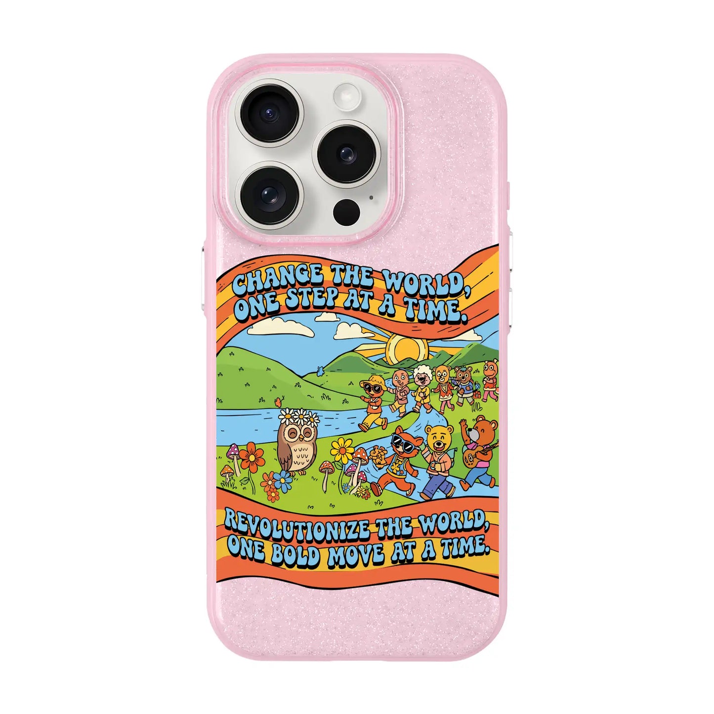CHANGE THE WORLD-iPhone 15 Pro Radiant Kılıf MagSafe Özellikli