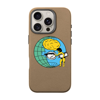CREATIVE-iPhone 16 Pro Leather Premium Kılıf MagSafe Özellikli