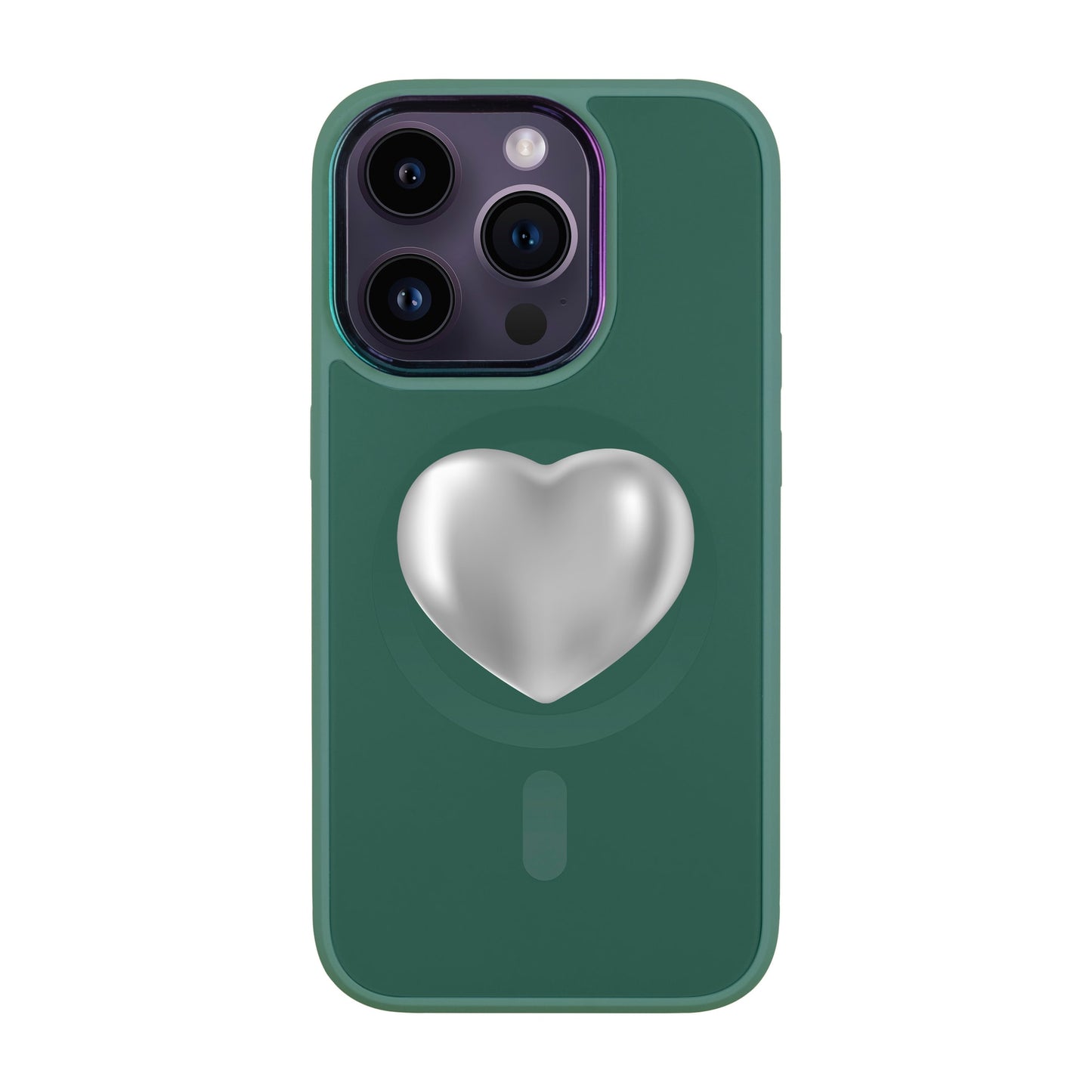 SILVER HEART-iPhone 13 Pro Vigor Kılıf MagSafe Özellikli