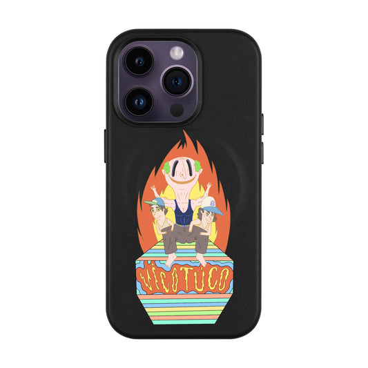 VİCOTÜCO ADAM-Leather Kılıf MagSafe Özellikli - iPhone 14 Pro